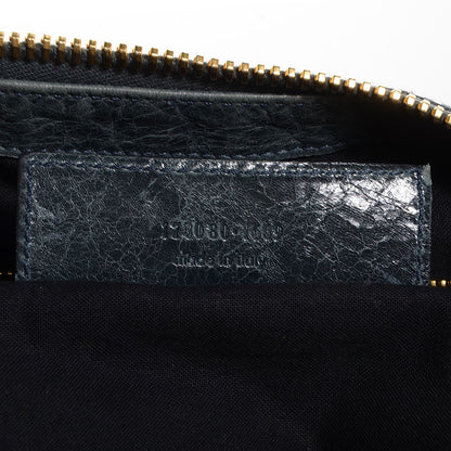 Balenciaga Chevre Giant 21 Gold Hardware Work Bleu Glacier 8 of 11