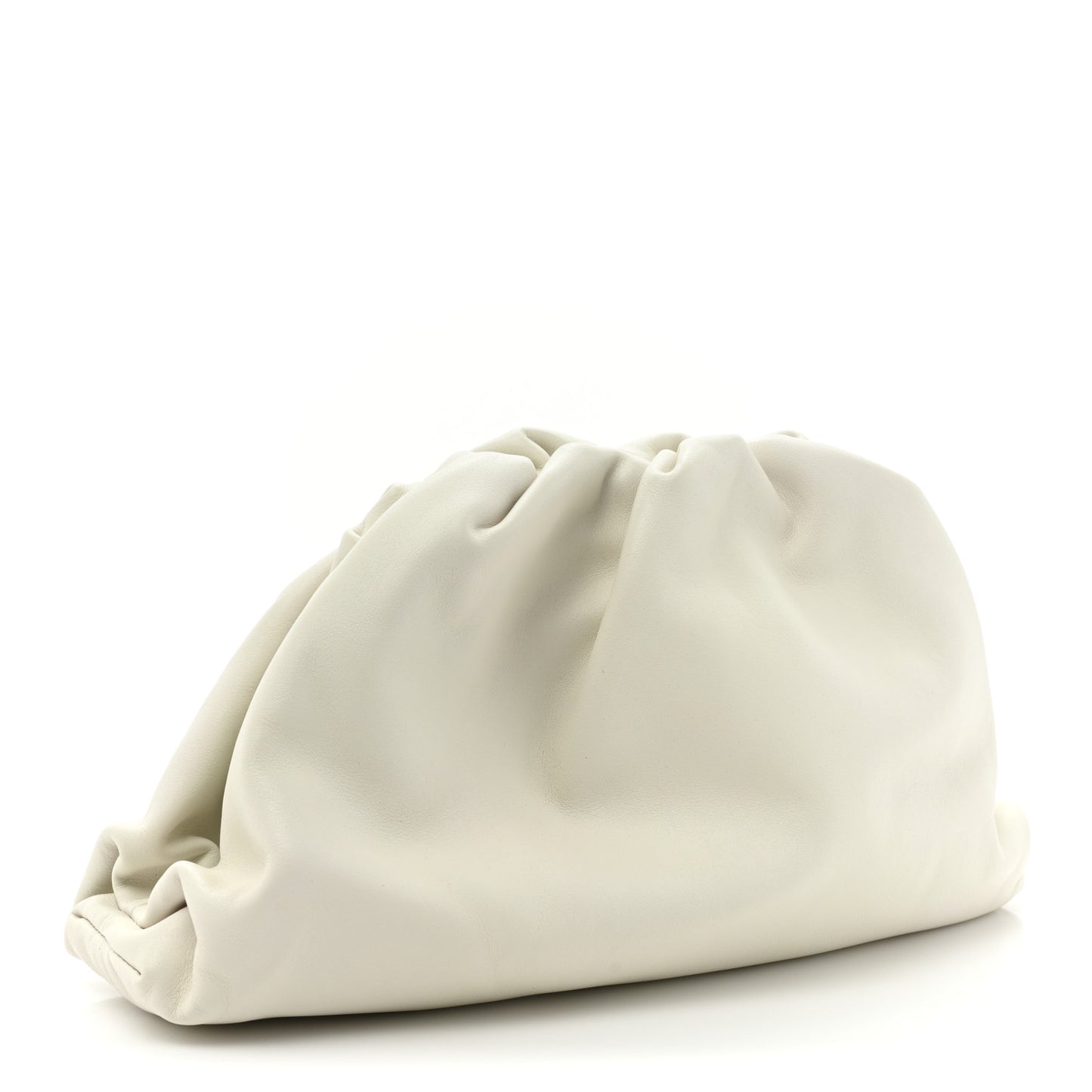 Smooth Butter Calf The Pouch Oversized Clutch Mist