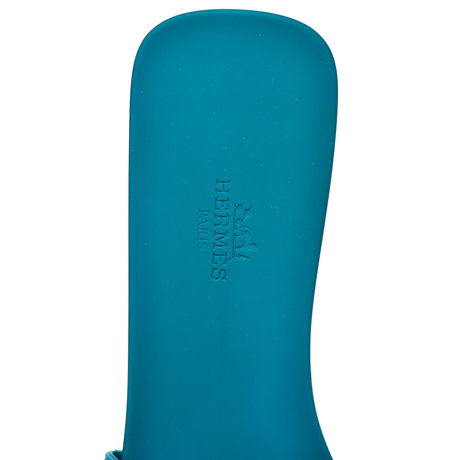 Hermes Rubber Aloha Sandals 40 Bleu Vif 6 of 8