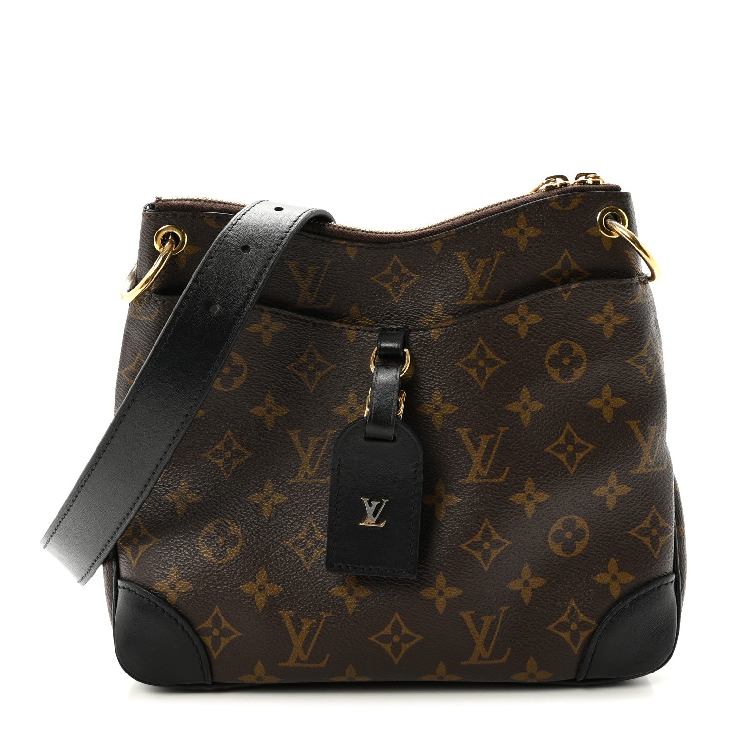 Louis Vuitton Monogram Odeon PM Black 1 of 9