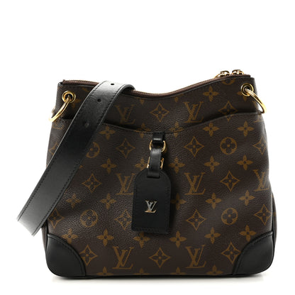 Louis Vuitton Monogram Odeon PM Black 1 of 9