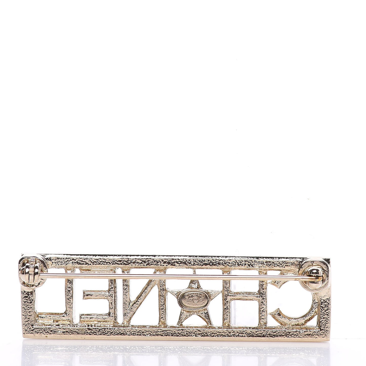 Star Logo Brooch Gold