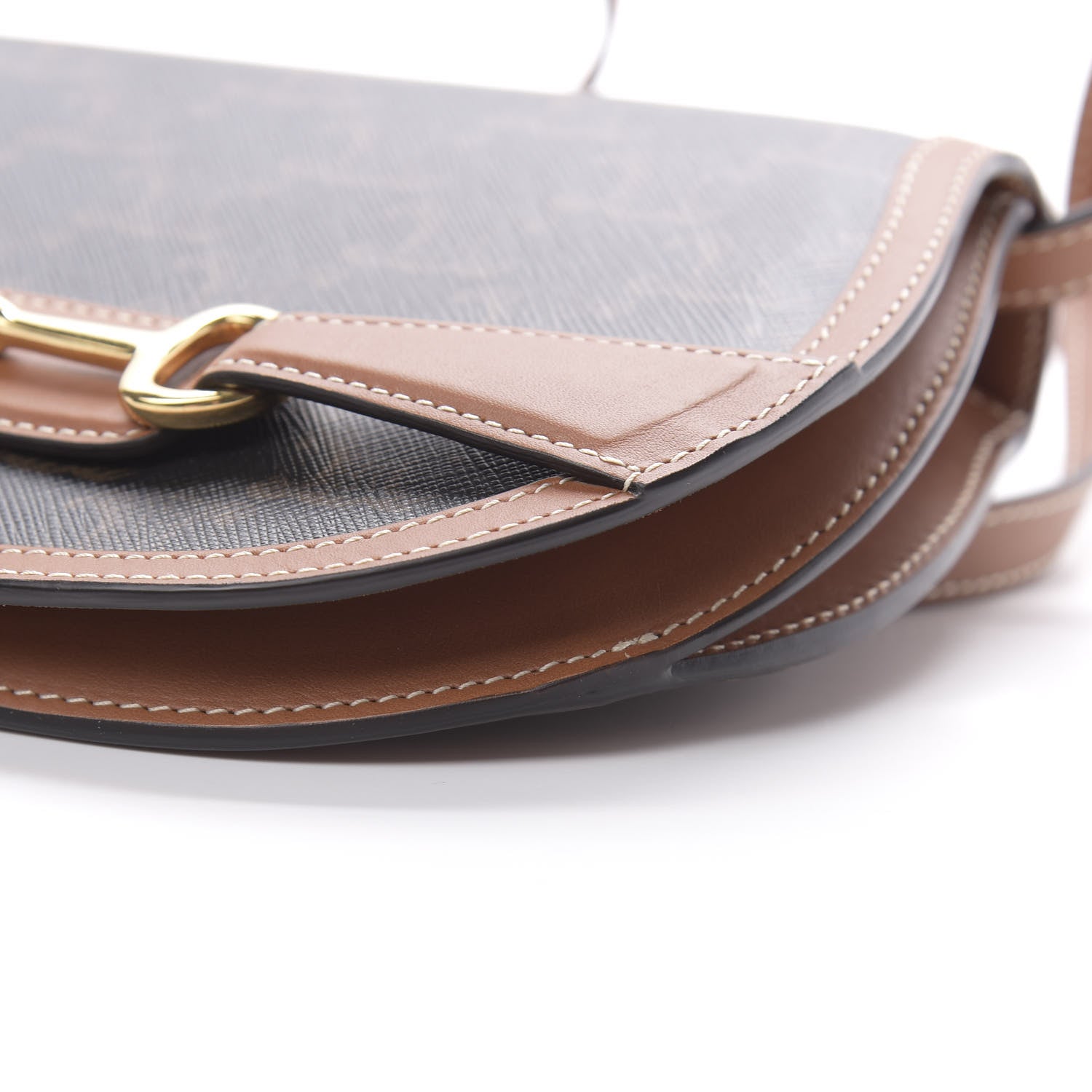 Celine Triomphe Canvas Small Crecy Bag Tan 11 of 12