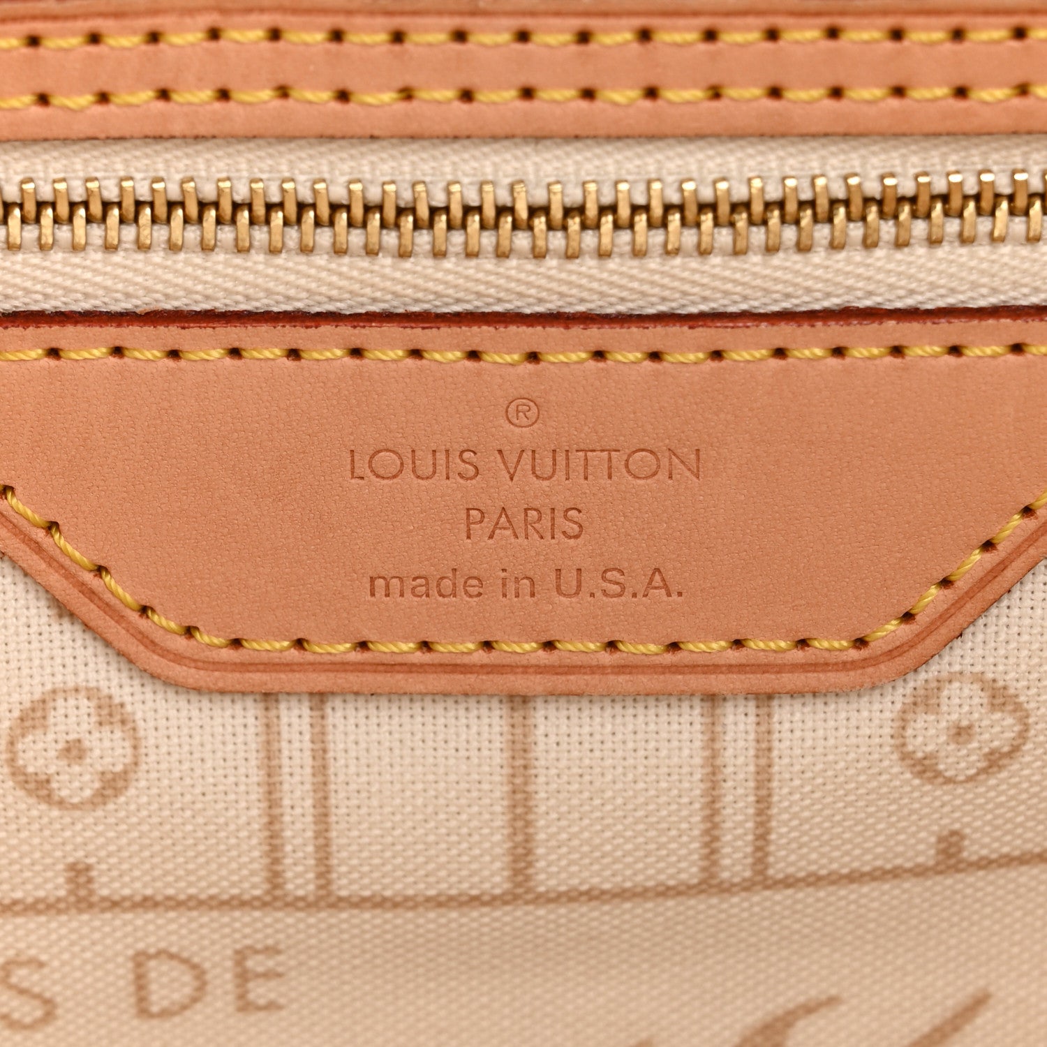 Louis Vuitton Damier Azur Neverfull MM 6 of 9
