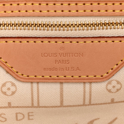 Louis Vuitton Damier Azur Neverfull MM 6 of 9