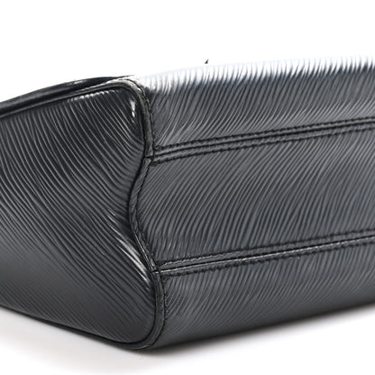 Louis Vuitton Epi Twist Shoulder Bag MM Black 8 of 9