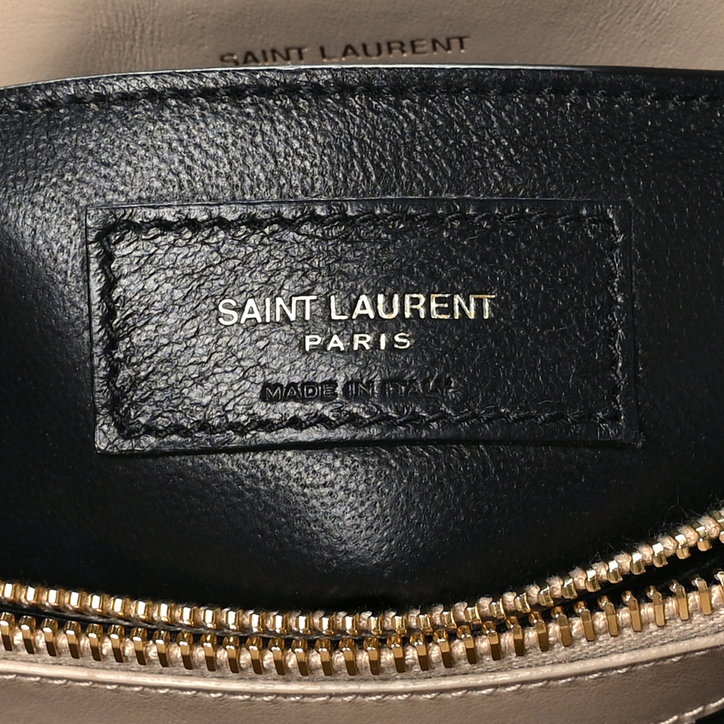 Calfskin Y Quilted Monogram Small Loulou Chain Satchel Dark Beige