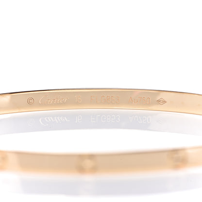 Cartier 18K Yellow Gold Small LOVE Bracelet 16 4 of 6