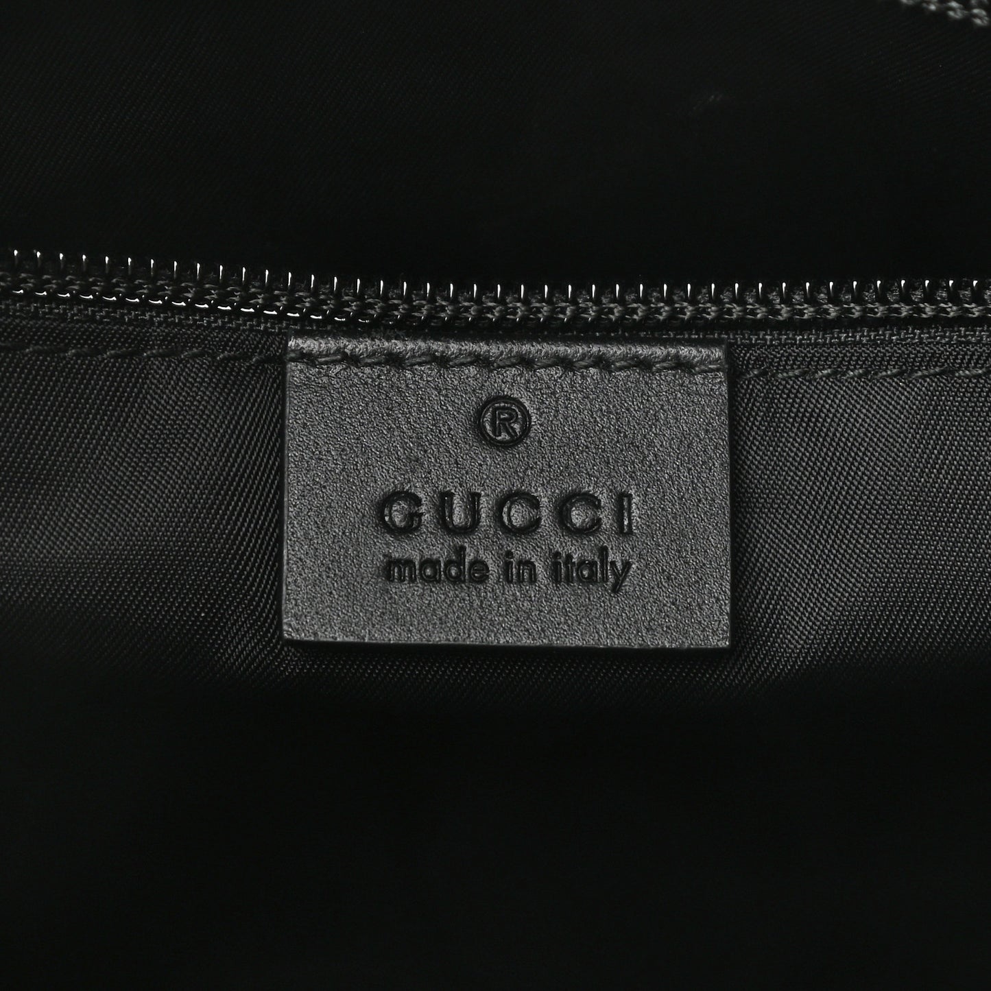 GG Supreme Monogram Web Messenger Bag Black
