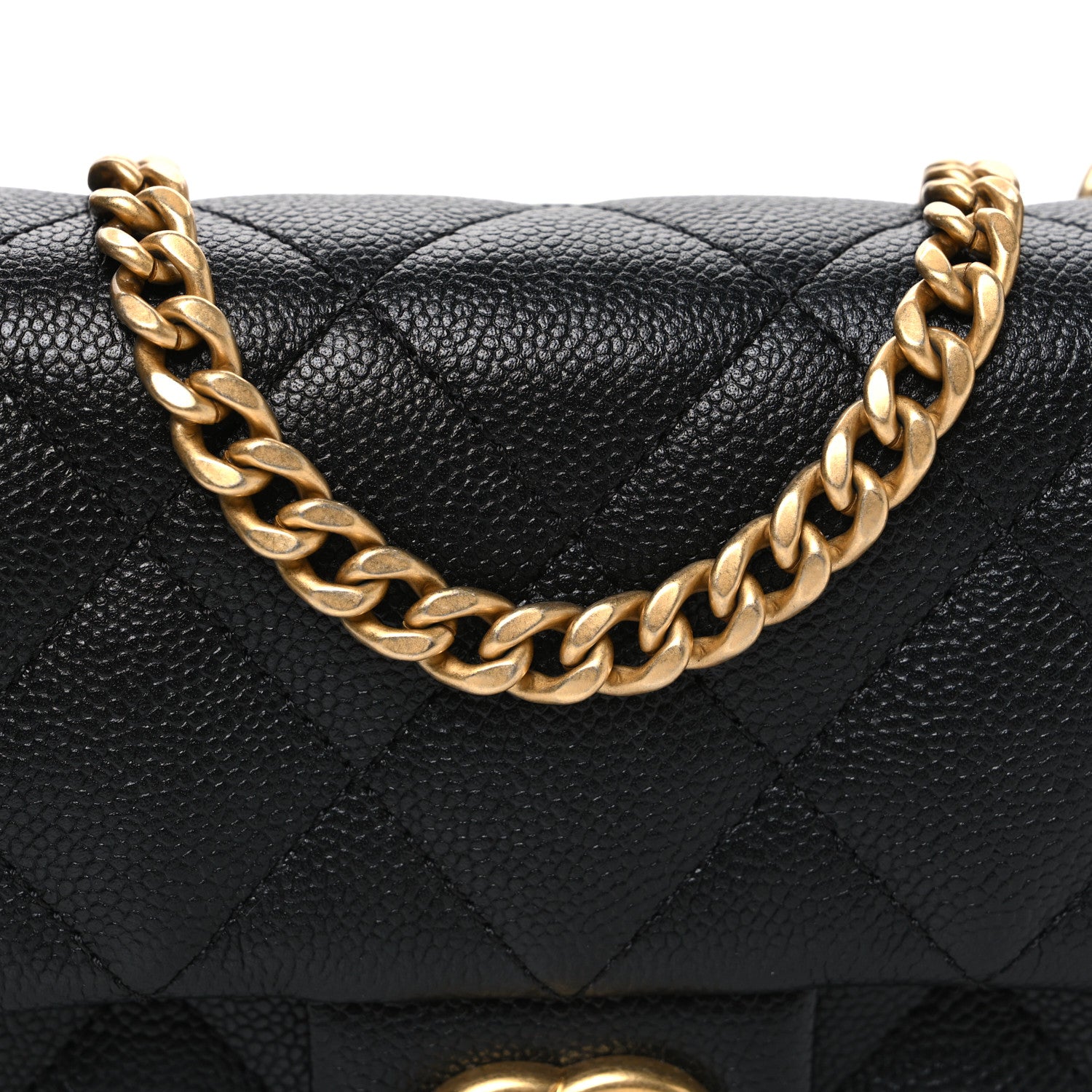 Chanel Caviar Quilted Mini Sweetheart Rectangular Flap Black 8 of 11