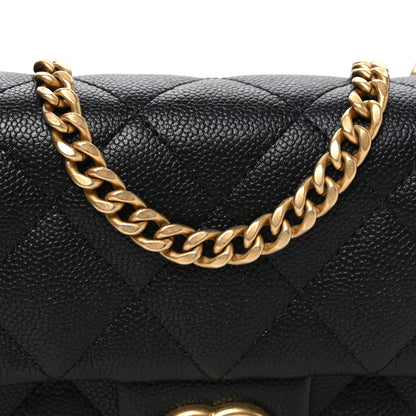 Chanel Caviar Quilted Mini Sweetheart Rectangular Flap Black 8 of 11