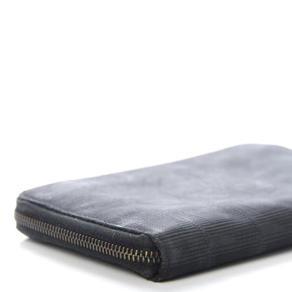 Chanel Nylon Travel Zip Around Wallet Black 6 of 11