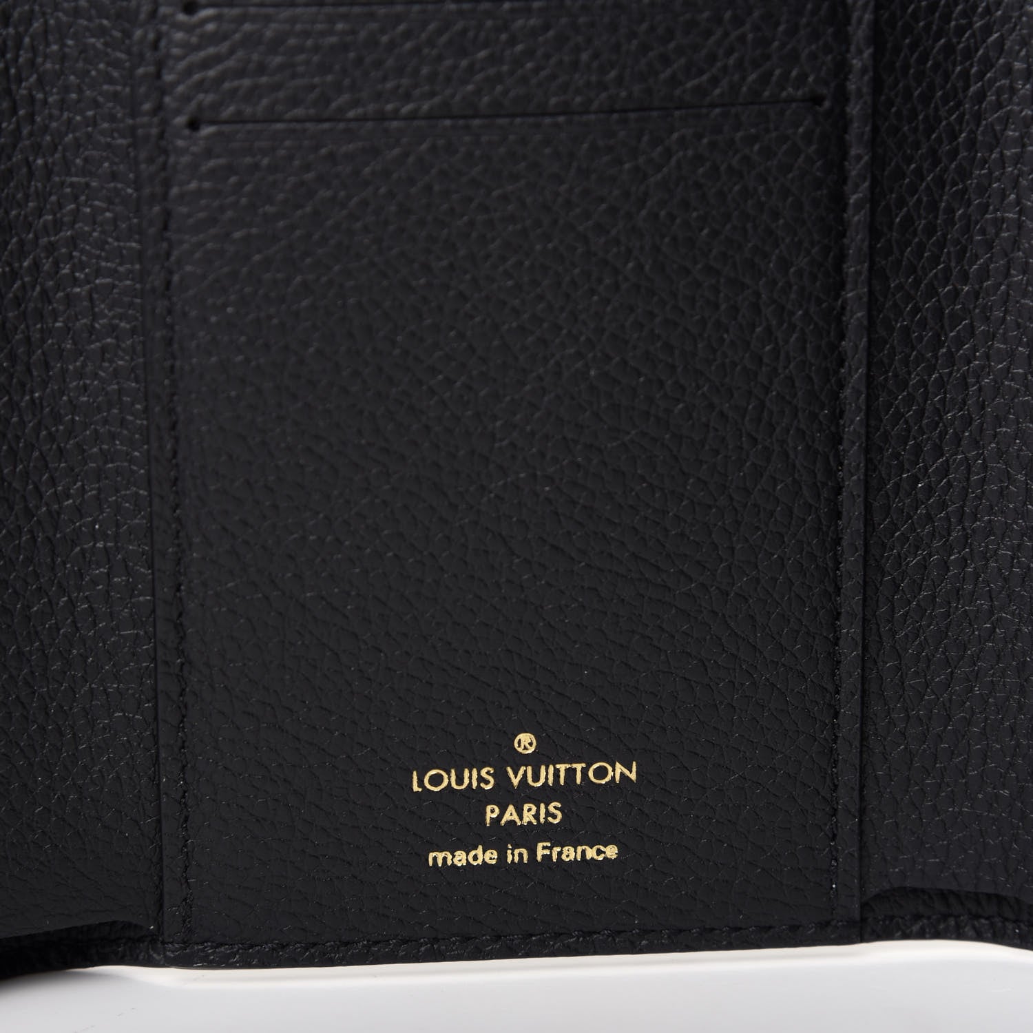 Louis Vuitton Empreinte Victorine Wallet Black 6 of 7