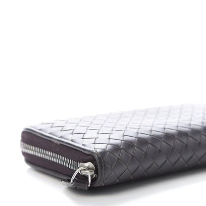 Bottega Veneta Nappa Intrecciato Zip Around Wallet Gladiol 6 of 10