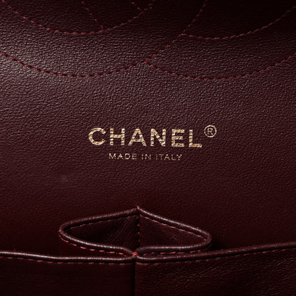 Chanel Lambskin Quilted Jumbo Double Flap Black 6 of 10