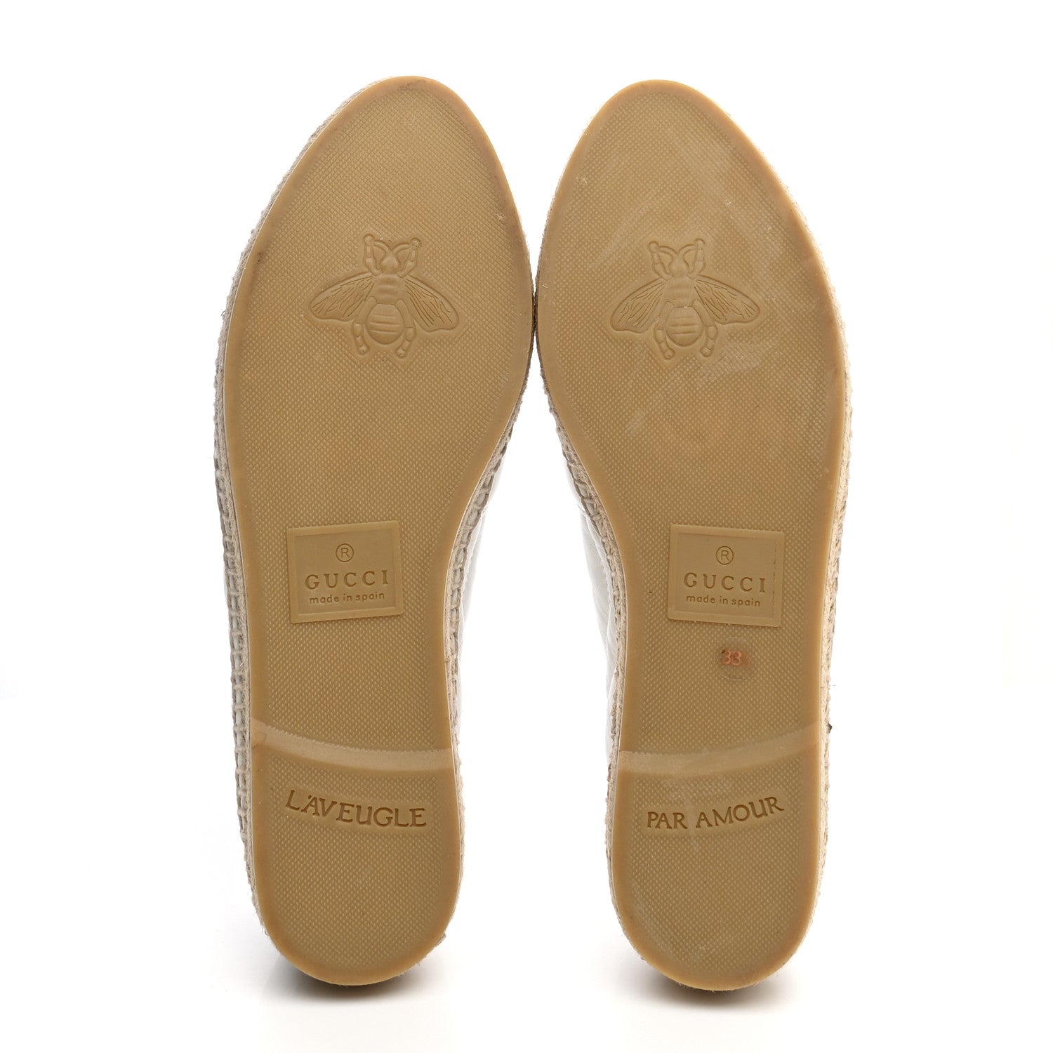 Gucci Nappa Matelasse GG Marmont Espadrilles 38.5 Great White 5 of 13