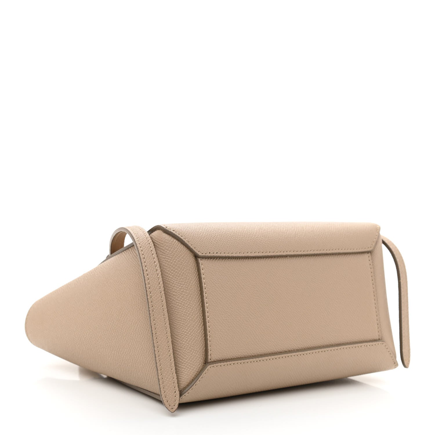 Celine Grained Calfskin Nano Belt Bag Light Taupe 3 of 7