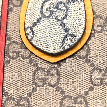 Gucci GG Supreme Monogram Exquisite Mini Vertical Tote Beige Ebony Blue Crop Live Red 13 of 13
