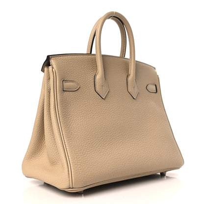 Hermes Togo Verso Birkin 25 Trench Bougainvillea 3 of 9