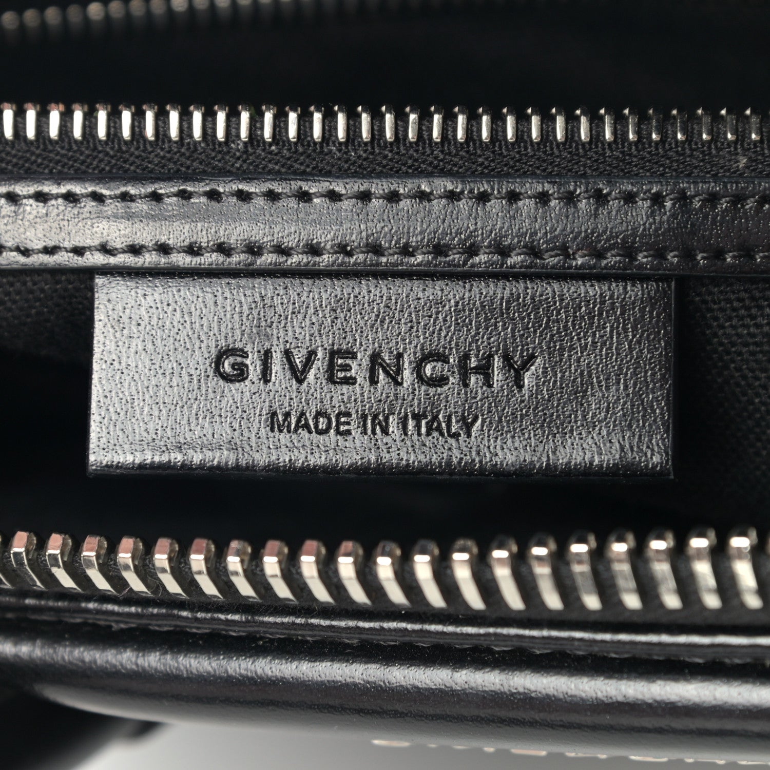 Givenchy Shiny Lord Calfskin Small Antigona Black 13 of 29