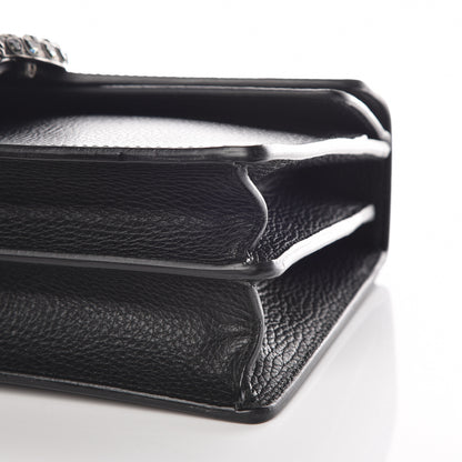 Gucci Pebbled Calfskin Small Dionysus Shoulder Bag Black 12 of 12