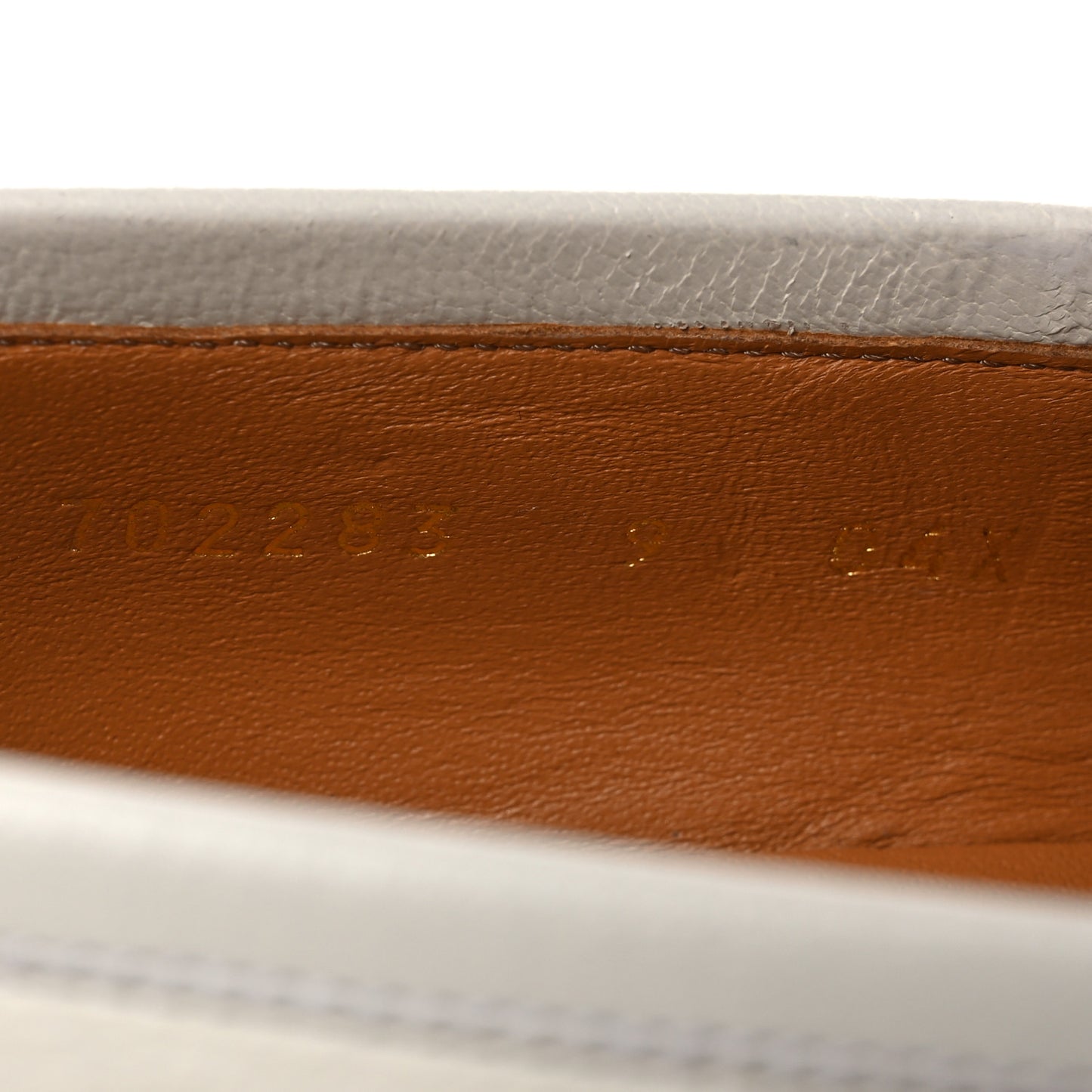 X ADIDAS Goatskin Web Mens Horsebit Loafers 9 White