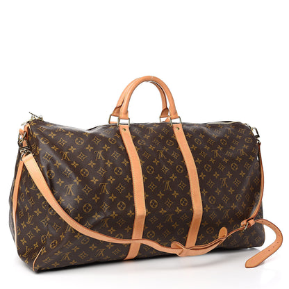 Louis Vuitton Monogram Keepall Bandouliere 60 3 of 12