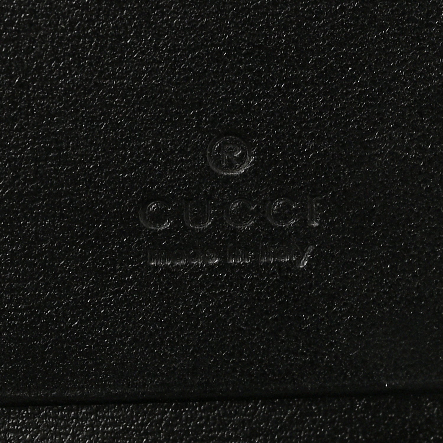 Gucci Calfskin Web Trapuntata GG Marmont Card Case Wallet Black 6 of 7