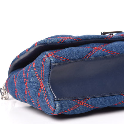Louis Vuitton Denim Malletage GO-14 MM Denim Dark 6 of 14