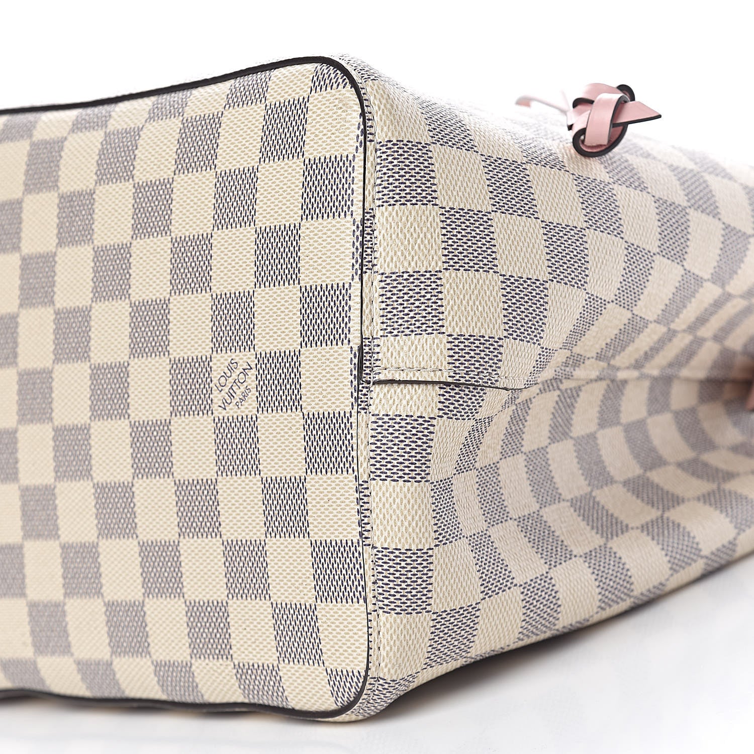 Louis Vuitton Damier Azur Neonoe MM Eau De Rose 8 of 11
