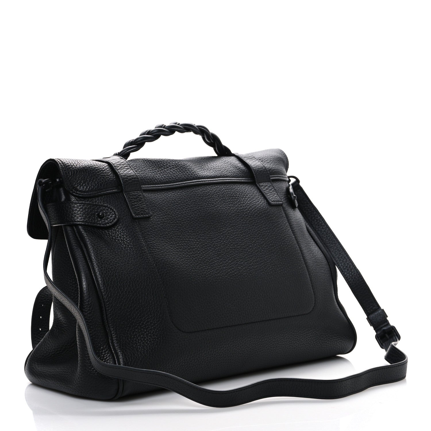 Mulberry Heavy Grain Oversized Alexa Black 3 of 10