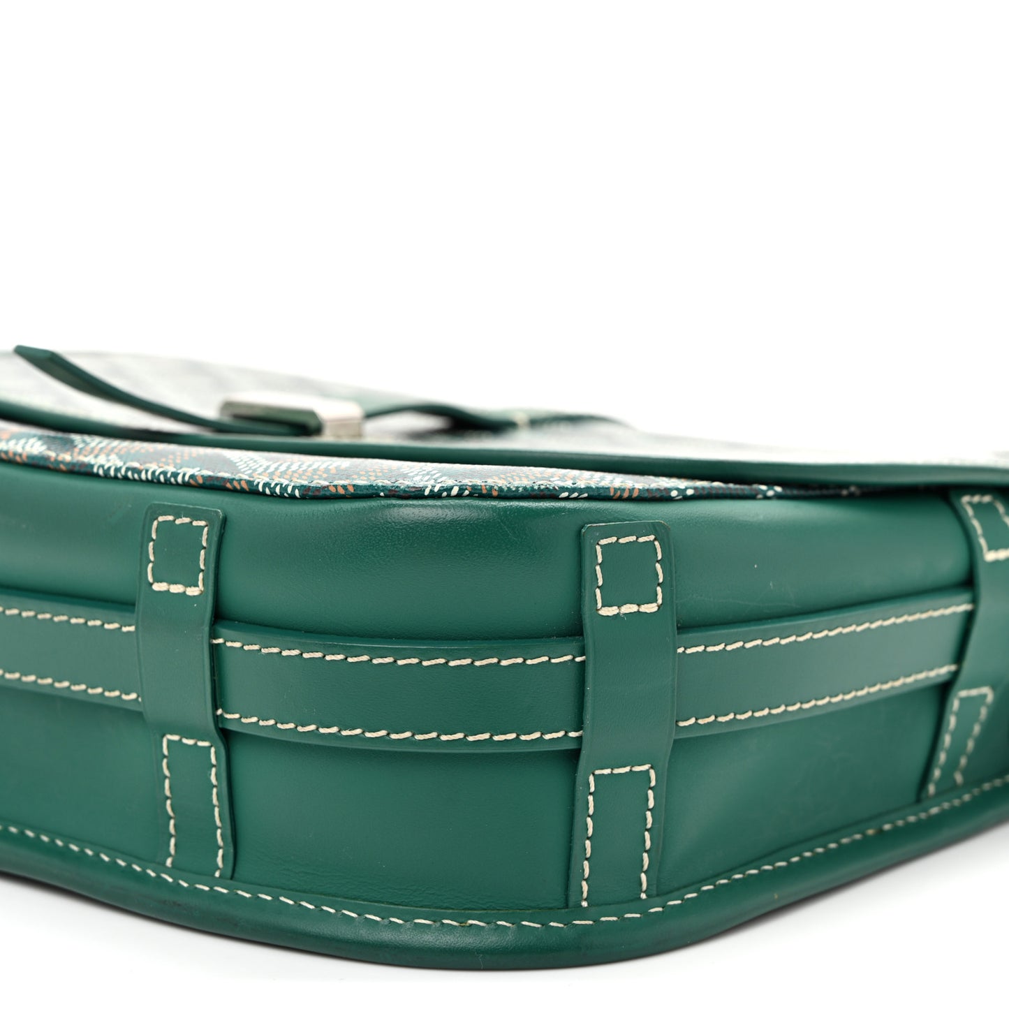 Goyardine Belvedere II PM Messenger Bag Green