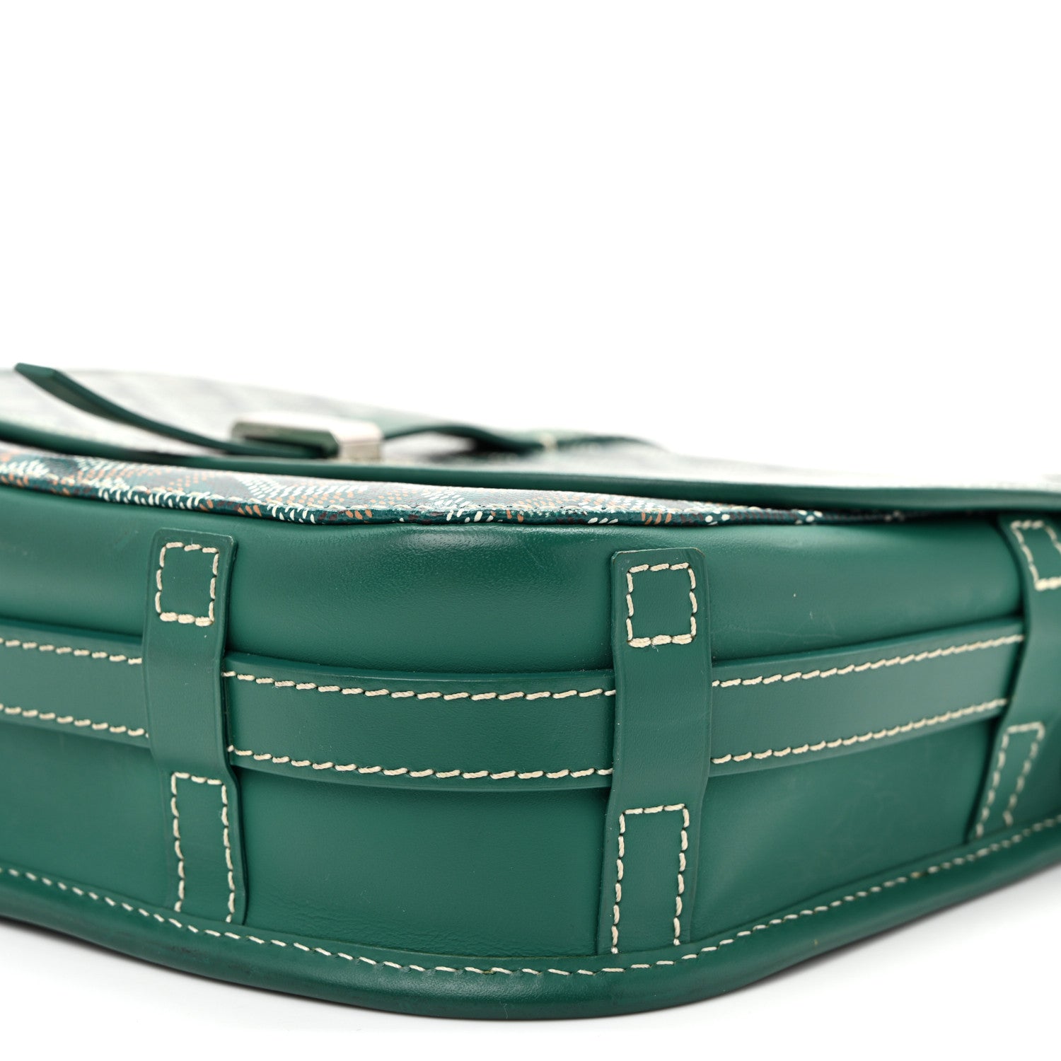 Goyard Goyardine Belvedere II PM Messenger Bag Green 9 of 11
