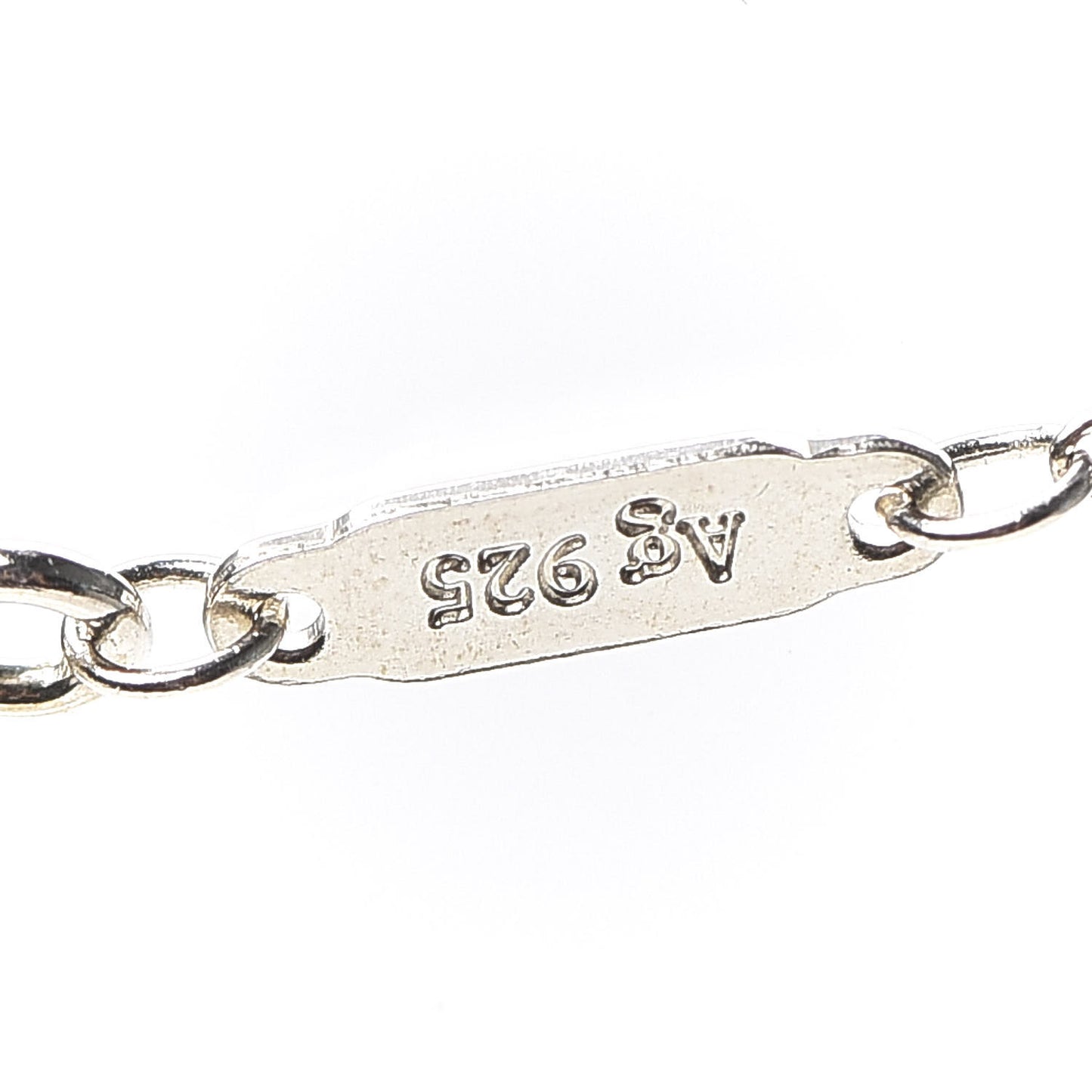 Sterling Silver Small T Smile Pendant Necklace