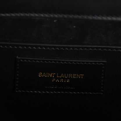 Saint Laurent Jacquard Leopard Print Small Betty Gold Black 7 of 8