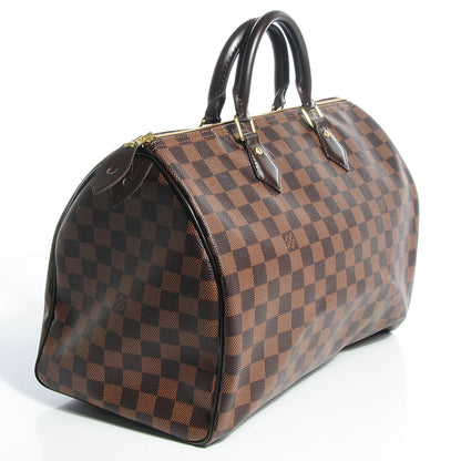Louis Vuitton Damier Ebene Speedy 35 3 of 8