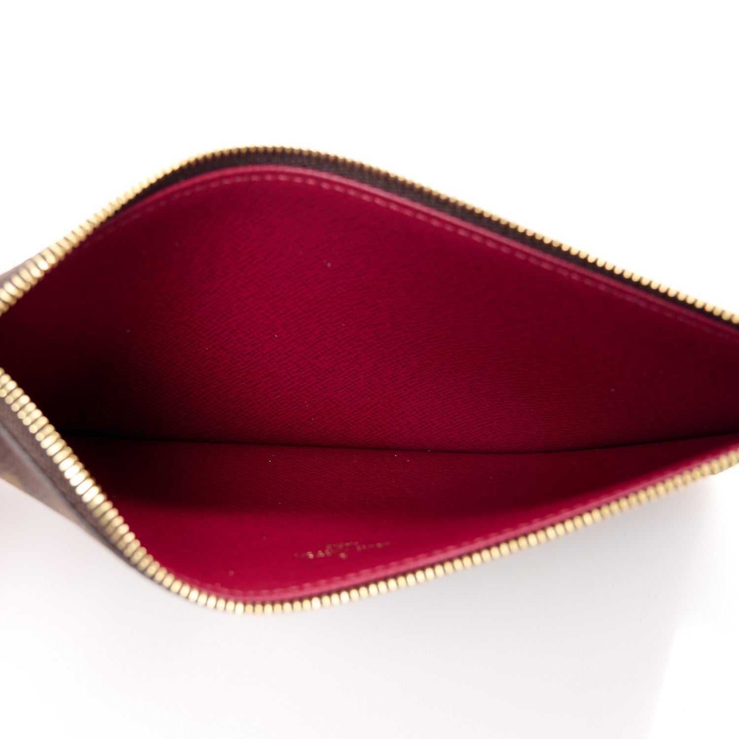 Louis Vuitton Monogram Pochette Felicie Chain Wallet Fuchsia 9 of 17
