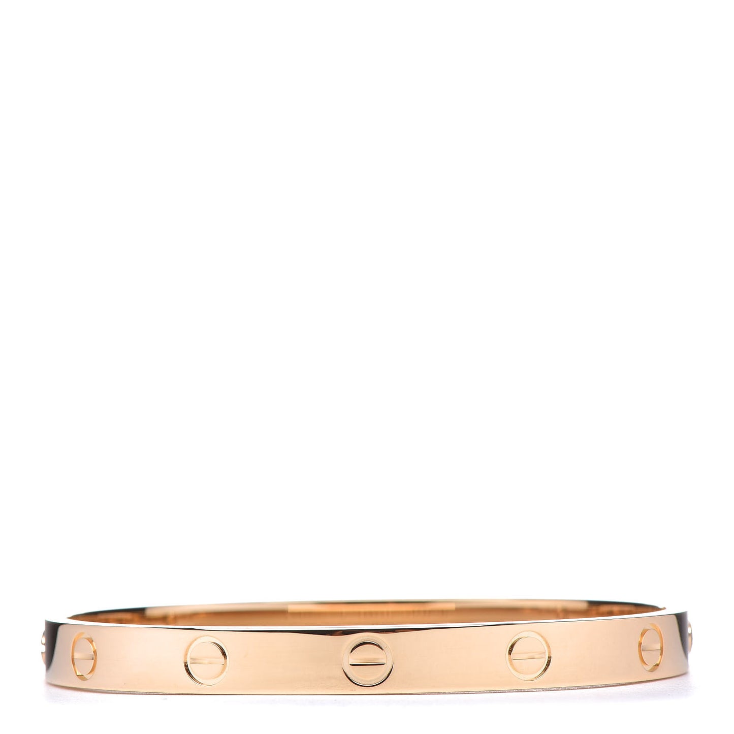 18K Yellow Gold LOVE Bracelet 17