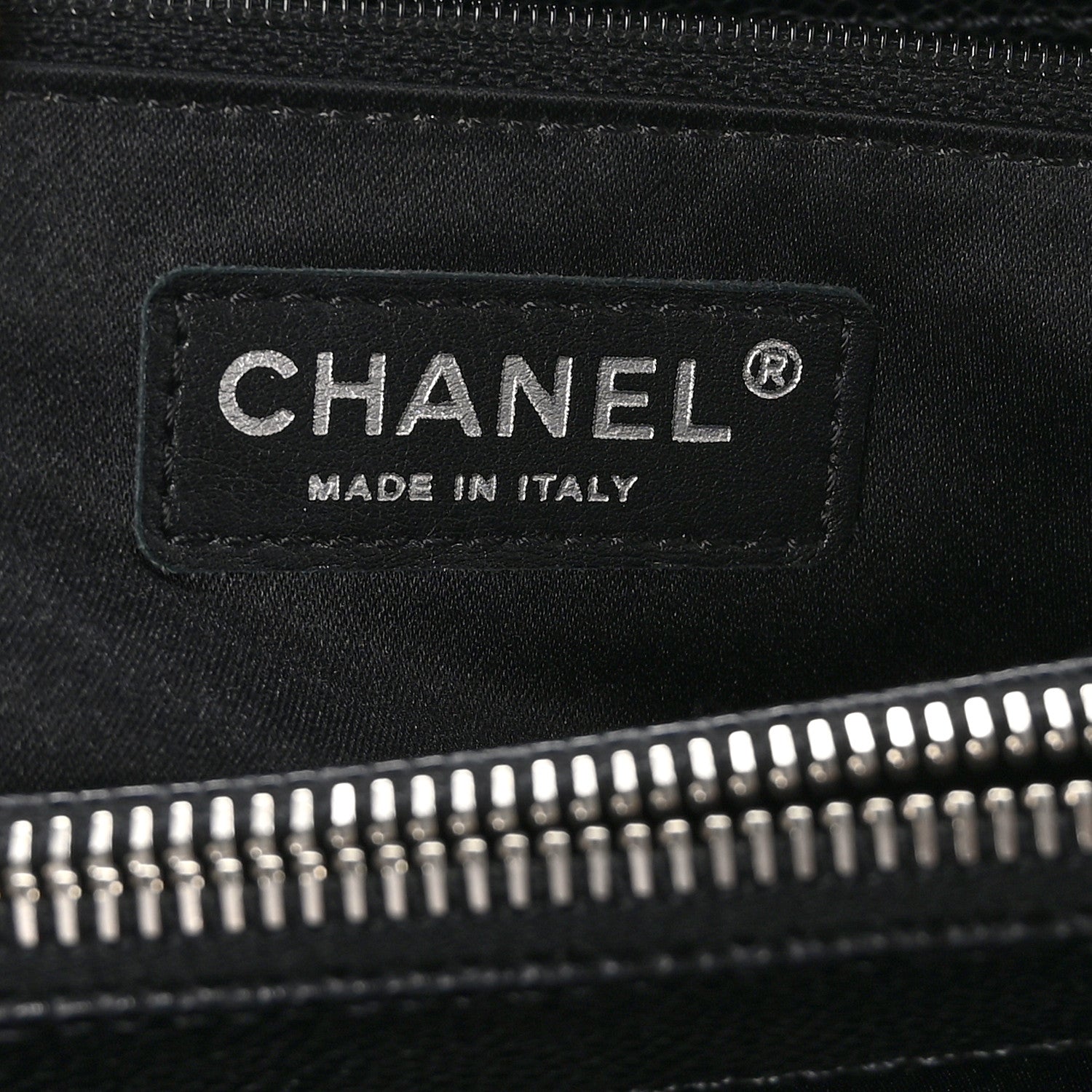 Chanel Caviar Quilted Grand Shopping Tote GST Black 7 of 11