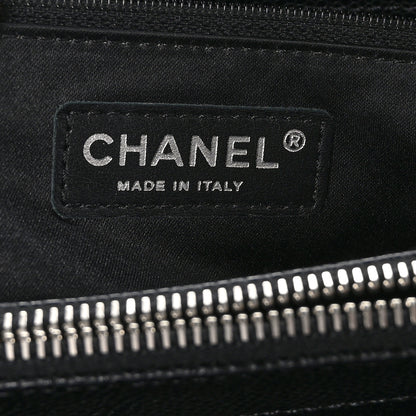 Chanel Caviar Quilted Grand Shopping Tote GST Black 7 of 11