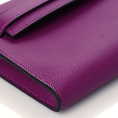Hermes Swift Kelly Cut Clutch Pochette Anemone 9 of 11