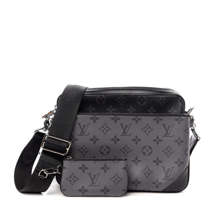 Louis Vuitton Reverse Monogram Eclipse Trio Messenger 1 of 12