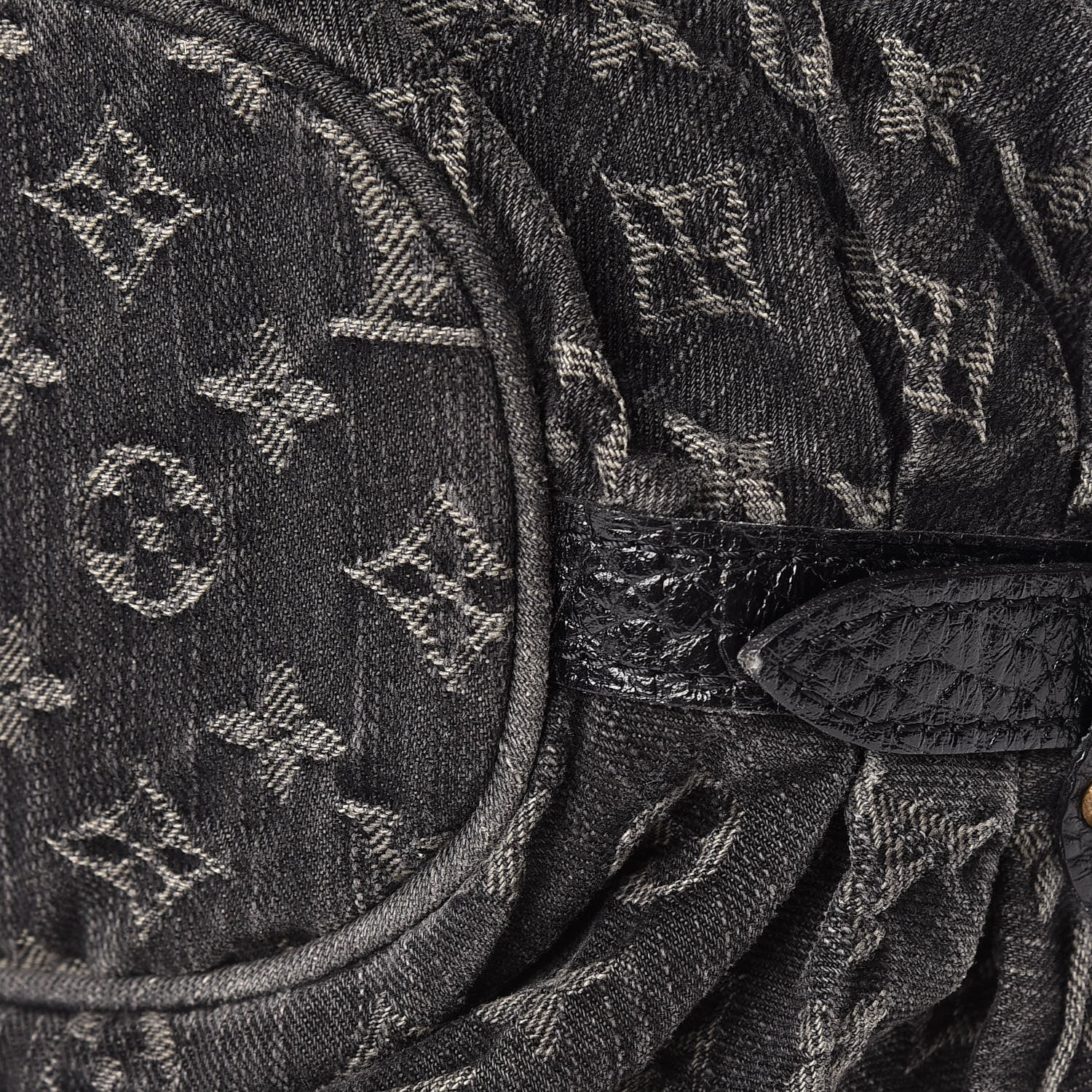 Louis Vuitton Denim Mahina XS Black 10 of 14