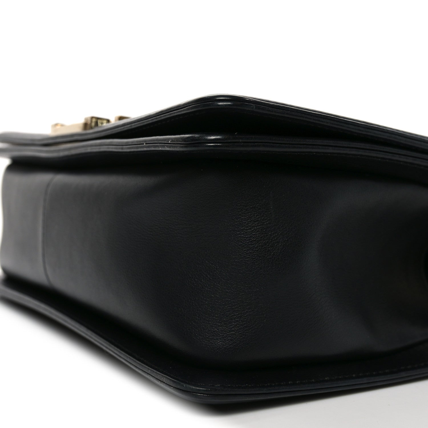 Chanel Lambskin Quilted Medium Boy Flap Black 10 of 10