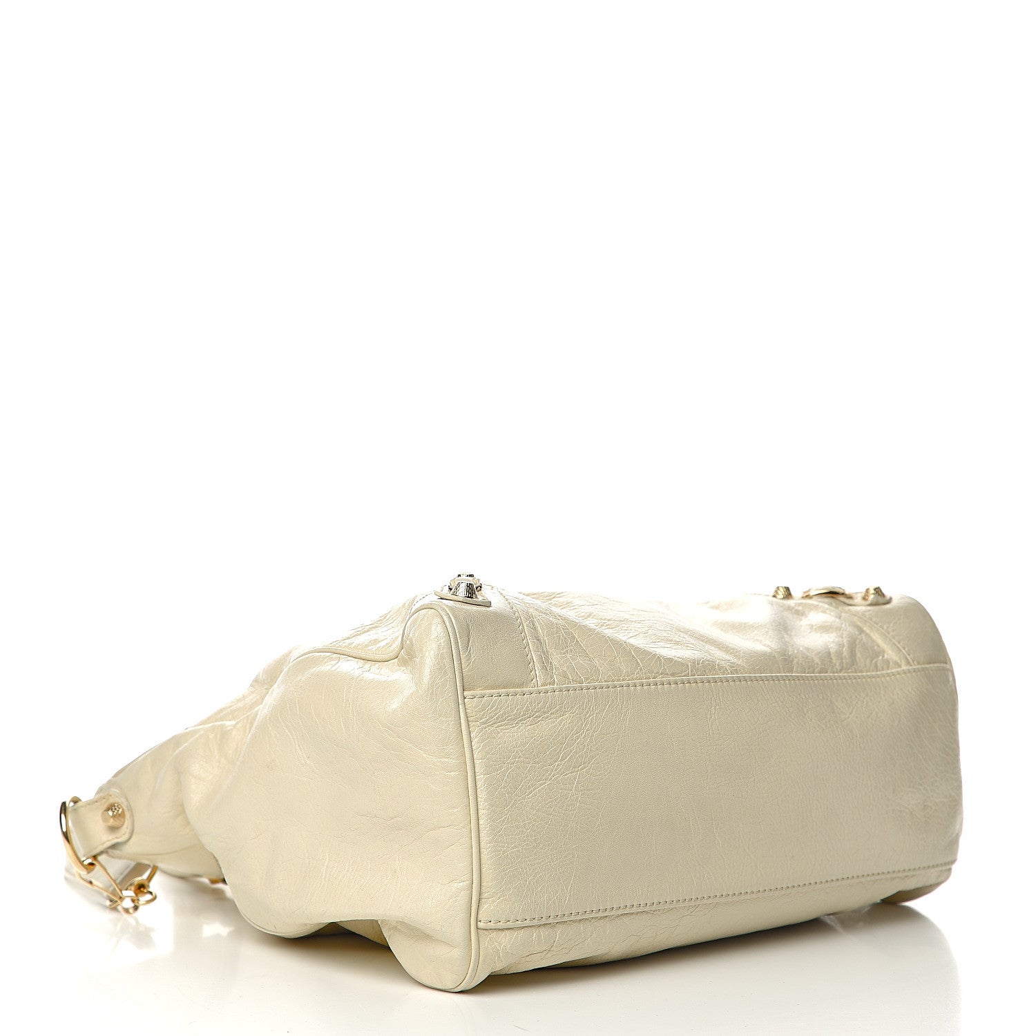 Balenciaga Agneau Giant 12 Gold Hardware Velo Blanc Creme Light Craie 3 of 9