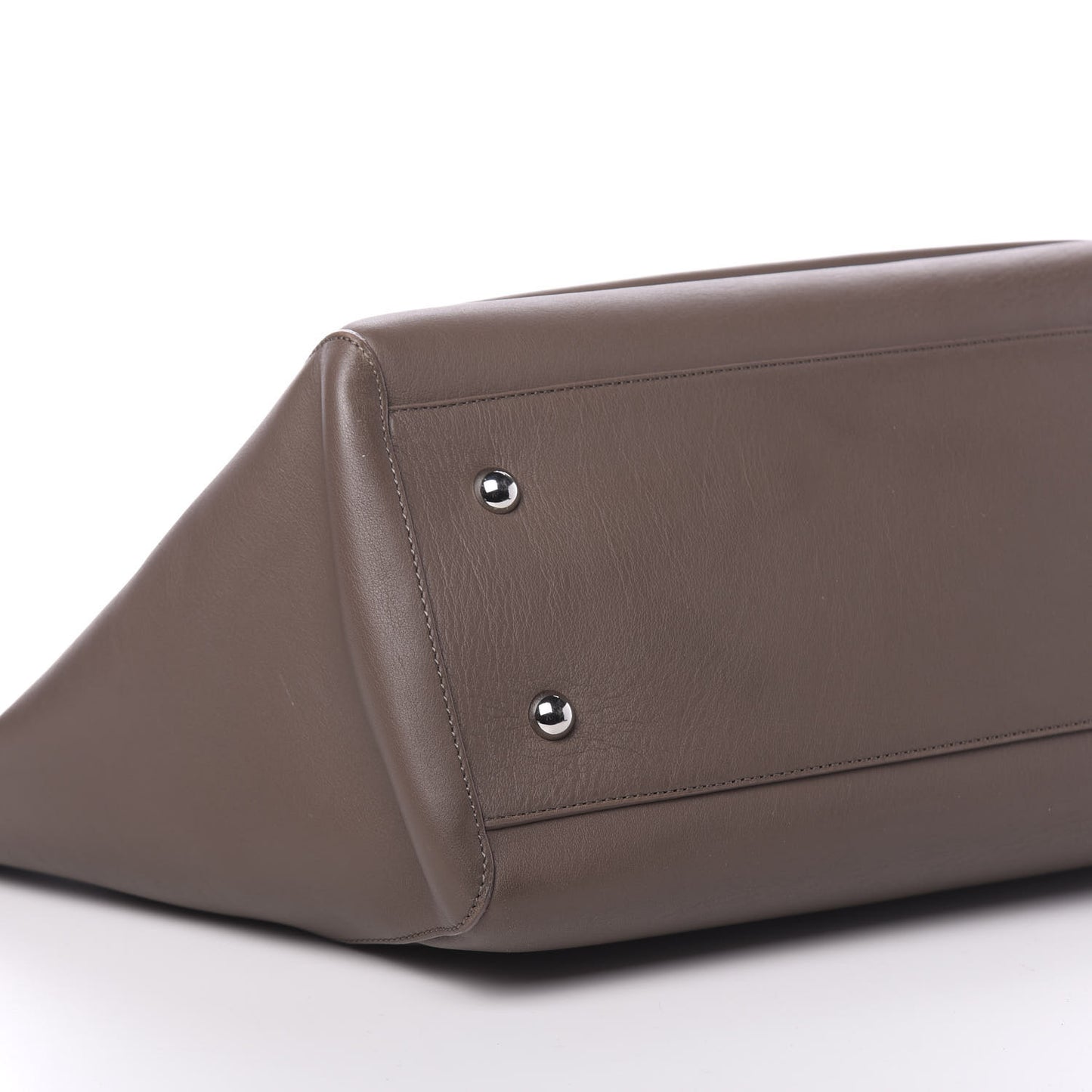 Silky Calf Medium Willow Tote Taupe