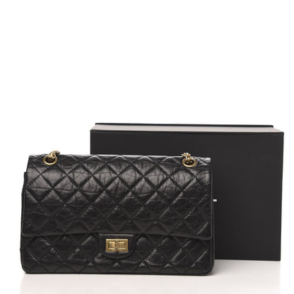 Chanel Aged Calfskin Quilted 2.55 Reissue 226 Flap Black 12 of 12