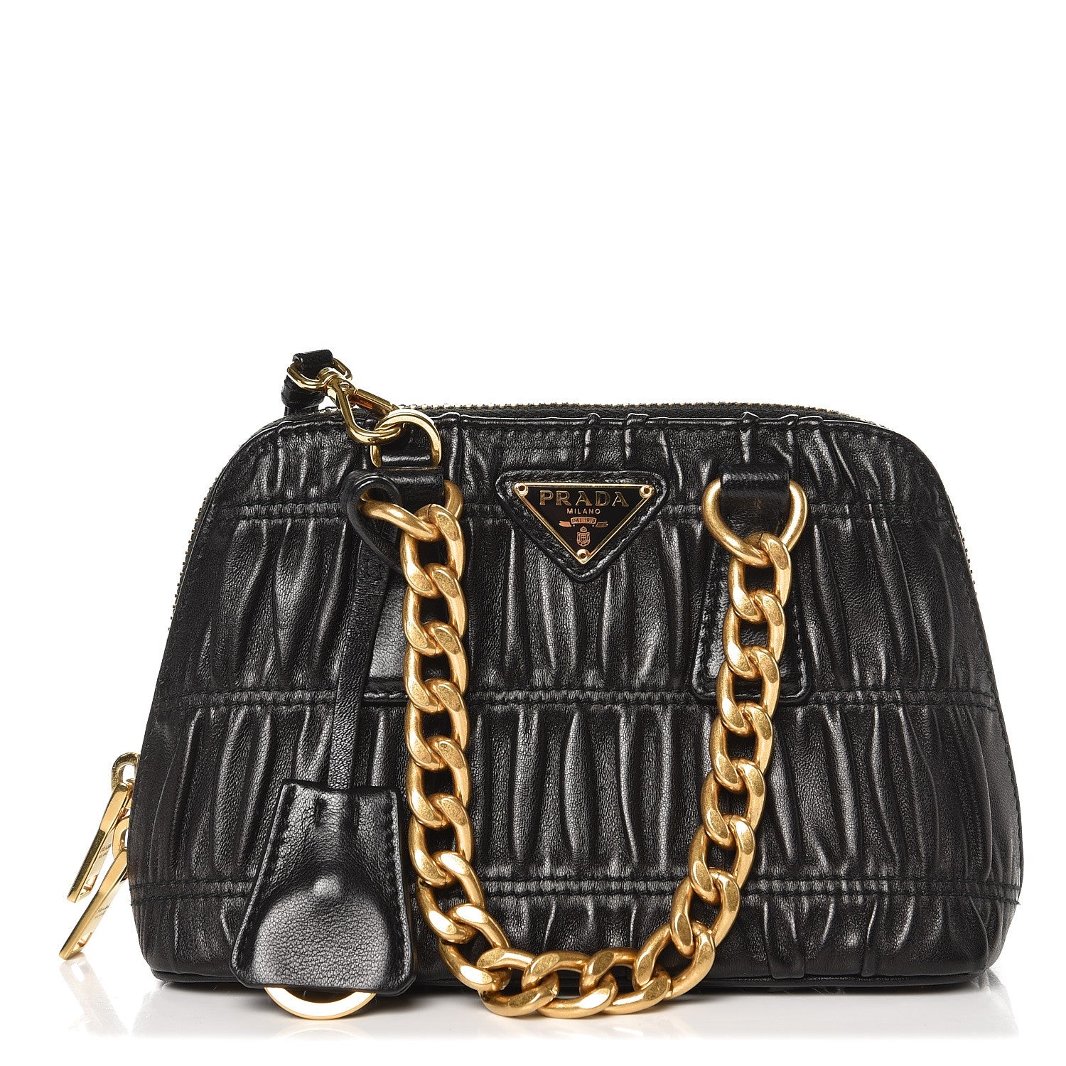 Prada Nappa Gaufre Mini Bag Nero Black 1 of 6