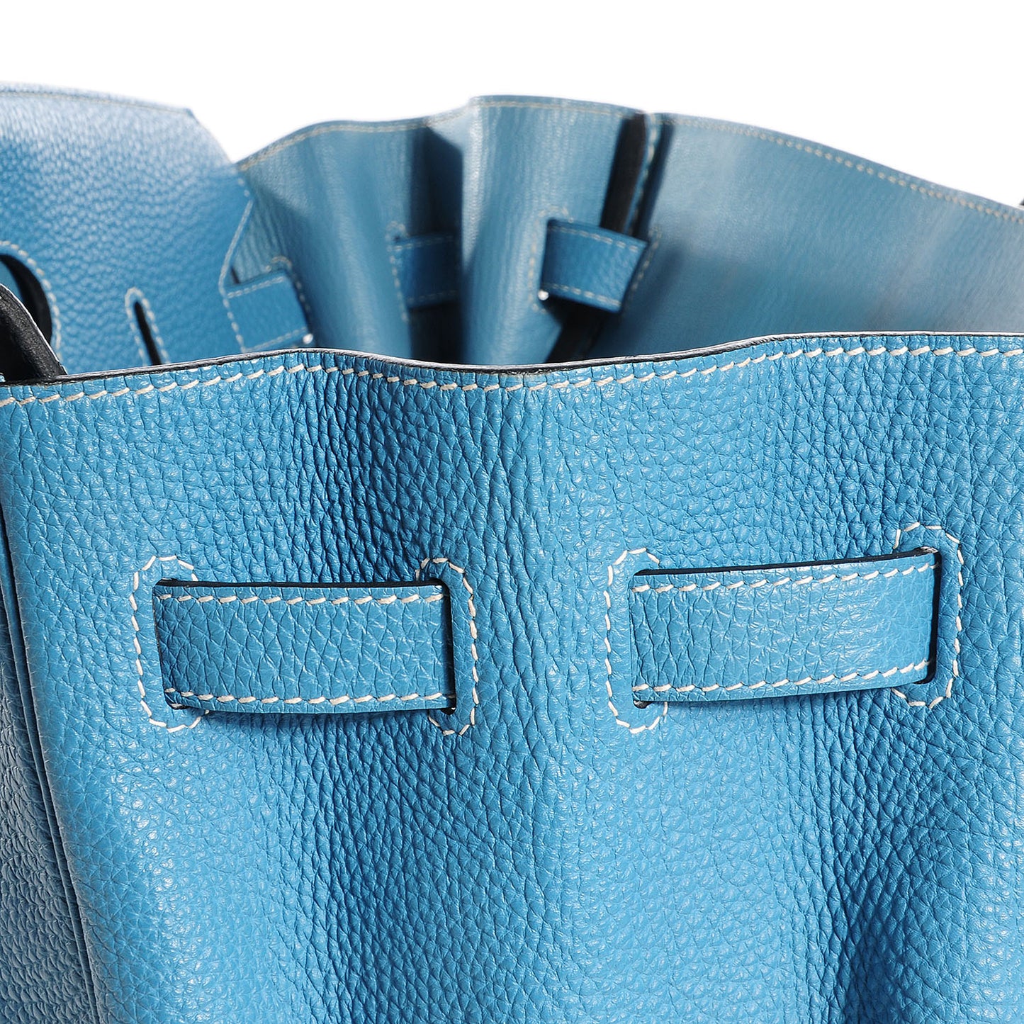 Togo Birkin 35 Blue Jean