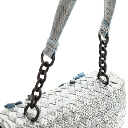 Bottega Veneta Tobu Ayers Intrecciato Small Olimpia Shoulder Bag Grey 13 of 13